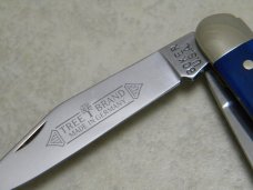 Boker USA Tree Brand (Made in Germany) Blue Bone 9885V Stockman Knife