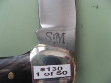 SCHATT & MORGAN BUFFALO FOLDING HUNTER