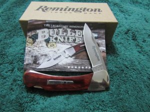 2018 Remington Bay Mustang Model R50013 Bullet Knife in Box  