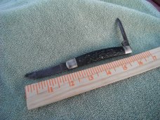 Vintage Ka-Bar USA large 2 blade pocket knife