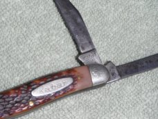 Vintage Ka-Bar USA 3 blade stockman pocket knife, MADE IN USA!!!
