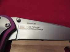 Kershaw Purple Leek Model 1660PUR