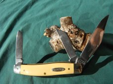 Schrade Walden Cigar Box Classic 3 blade stockman  Pocketknife made in the USA!!!