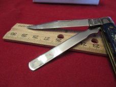 Robeson MasterCraft Royal Blue Bone Doctors Knife pattern # 66