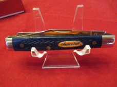 Robeson MasterCraft Royal Blue Bone Doctors Knife pattern # 66