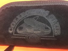 Case xx 2002 CheetahKnife (MDL# 6111 1/2) w/ Burnt Moss Bone Handles -NOS in Orig Zip Pouch +Box 