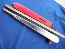 Antique East African, Kenya, Maasai Seme Ol Alem Herder's Sword, Machete, Knife
