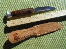 Vintage Schmidt Ziegler #5316 Knife, Hunting, Camping knife. Made in Solingen Germany!!!