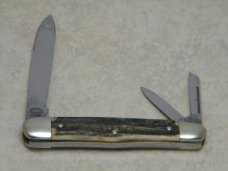 Fight'n Rooster Germany Stag Whittler Knife - Tennessee Kentucky Knife Club c.1981