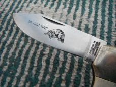 Parker Cut. Co. Surgical Steel, Japan, Bone "The Little Bandit" Folding Knife