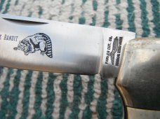 Parker Cut. Co. Surgical Steel, Japan, Bone "The Little Bandit" Folding Knife