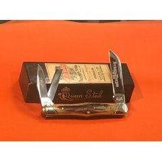 Schatt & Morgan Whittler Knife w/ Super Genuine Stag Horn Handles -1 of 600 -NOS & M/NM