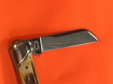 Schatt & Morgan Whittler Knife w/ Super Genuine Stag Horn Handles -1 of 600 -NOS & M/NM