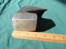 Large, Heavy, Axe head hand forged single bit. 4lbs 14 ozs! Great splitting ax! 
