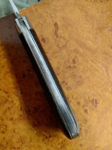 VINTAGE 1920's WINCHESTER 1610 4" COCOBOLO WOOD HANDLE HAWKBILL COBBLER KNIFE