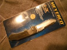 MEYERCO,  Jeff Hall & Blackie Collins design A-OK  ASSISTED OPENING LINER-LOCK FOLDER. NOS/NIB 