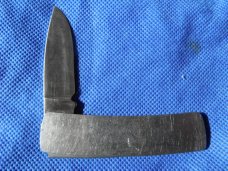  EKA, Eskilstuna, Sweden folding slip joint pocket knife, Sandvik 12C27 stainless steel.