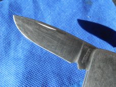  EKA, Eskilstuna, Sweden folding slip joint pocket knife, Sandvik 12C27 stainless steel.