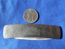  EKA, Eskilstuna, Sweden folding slip joint pocket knife, Sandvik 12C27 stainless steel.
