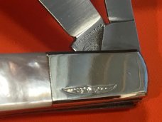 Vintage Parker Cutlery Co. LIL'Canitller Pocket Knife with Beautiful Mother of Pearl Handles - NOS
