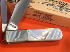 Vintage Parker Cutlery Co. LIL'Canitller Pocket Knife with Beautiful Mother of Pearl Handles - NOS