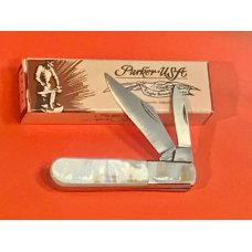 Vintage Parker Cutlery Co. LIL'Canitller Pocket Knife with Beautiful Mother of Pearl Handles - NOS