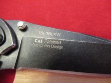 Kershaw Blackwash Model 1660BWWM