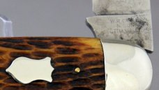 W. R. CASE & SON WHITTLER, Perfect Jigged Bone Handles, 1902-1903, Beautiful and Rare Knife