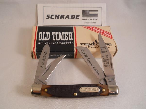 Schrade Old Timer 44OT Special Edition USA Mint Schrade Old Timer 44OT Special Edition USA Mint