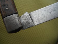 Vintage WWII Era US Coast Guard CAMILLUS CUTLERY ROPE FOLDING POCKET KNIFE