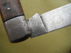 Vintage WWII Era US Coast Guard CAMILLUS CUTLERY ROPE FOLDING POCKET KNIFE