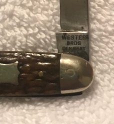 Wester Bros Germany Equal End Pen Knife