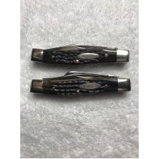 Case 6332 1979 Greenbone stockman and 1979 6232 jack knife
