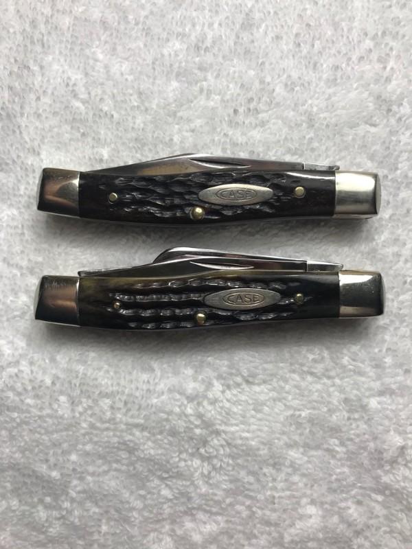 Case 6332 1979 Greenbone stockman and 1979 6232 jack knife Case 6332 1979 Greenbone stockman and 1979 6232 jack knife