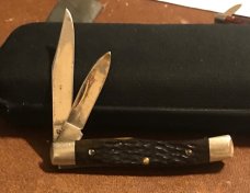 Case 6332 1979 Greenbone stockman and 1979 6232 jack knife 