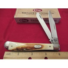 Case XX 1999 Slim Line or Farmers Pattern Vintage Stag Pattern # V52048