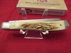 Case XX 1999 Slim Line or Farmers Pattern Vintage Stag Pattern # V52048