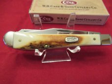 Case XX 1999 Slim Line or Farmers Pattern Vintage Stag Pattern # V52048