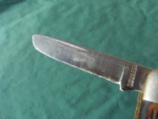 Vintage Schrade Walden, NY #825  3 blade Stockman pocket knife