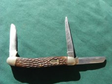 Vintage Schrade Walden, NY #825  3 blade Stockman pocket knife