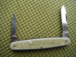Western States, Boulder Colorado 2 blade pocket knife / Advertising pocket knife