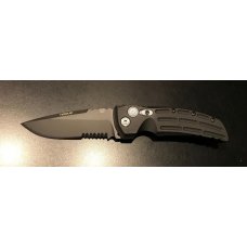 NEW - Hogue EX-A01 Tactical Serrated Folding-Blade Pocket Knife