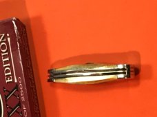 Case xx 1988 Peanut Knife (MDL# 5220 SS) w/ Great Stag Handles -NOS in M/NM Condition