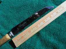 Vtg George Ibberson & Co. Cutlery Knife Sheffield England. Scotland Stag Handle