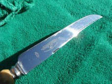 Vtg George Ibberson & Co. Cutlery Knife Sheffield England. Scotland Stag Handle
