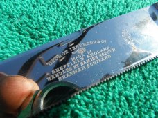 Vtg George Ibberson & Co. Cutlery Knife Sheffield England. Scotland Stag Handle