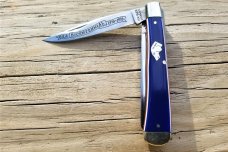 KABAR 1976 BICENTENNIAL RED WHITE AND BLUE 2 BLADE
