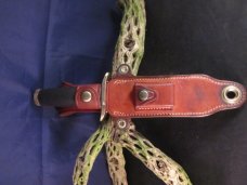 SOLD 70's Bianchi Nighthawk 855 knife with Bianchi leather sheath 0120
