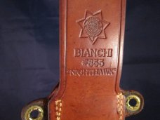 SOLD 70's Bianchi Nighthawk 855 knife with Bianchi leather sheath 0120