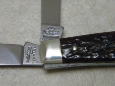 Friedr. Olbertz Solingen Germany Bone Stockman Knife